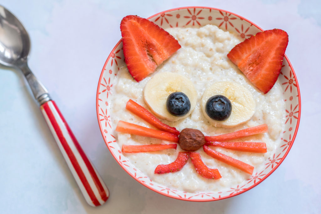 Banana & date buckwheat porridge